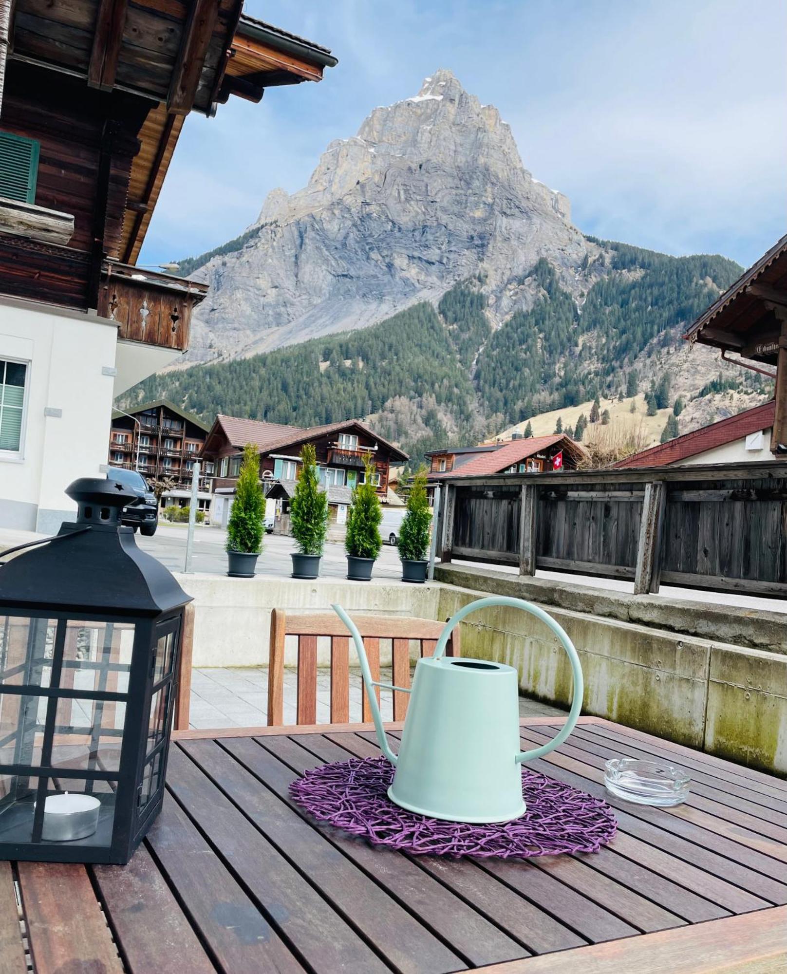Charming, Well-Equipped Alpine Apartment Kandersteg Buitenkant foto