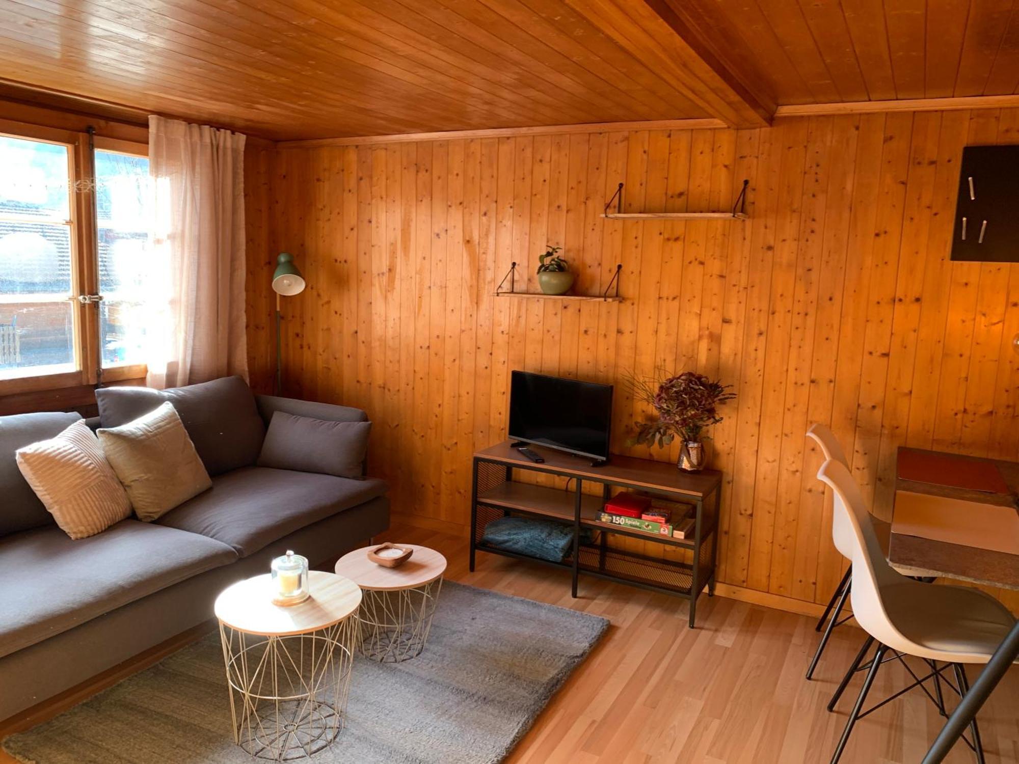 Charming, Well-Equipped Alpine Apartment Kandersteg Buitenkant foto