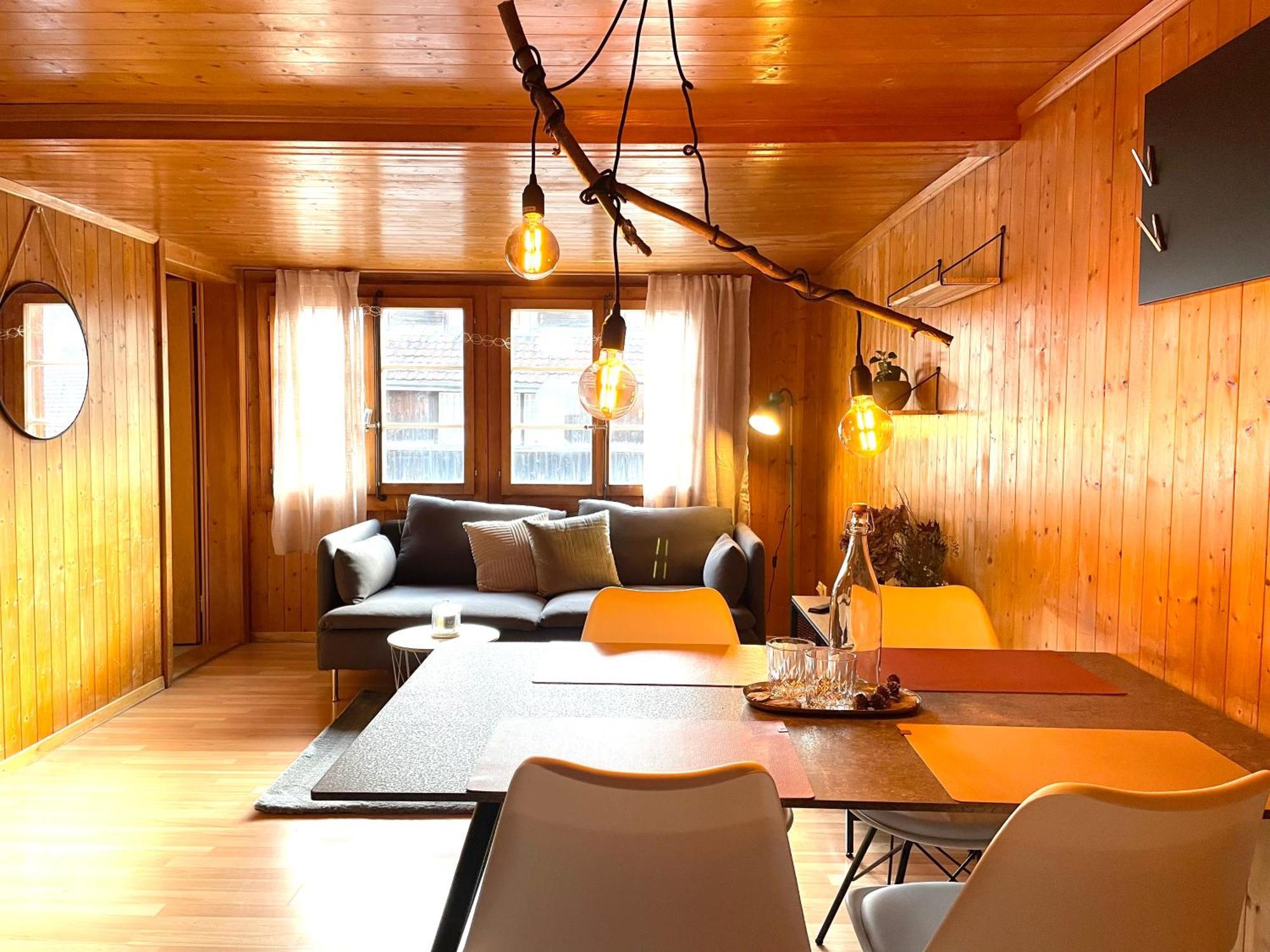 Charming, Well-Equipped Alpine Apartment Kandersteg Buitenkant foto